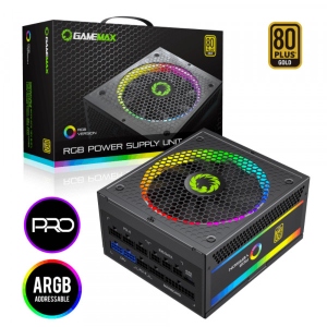 Блок живлення для ПК Gamemax RGB 750 PRO (ATX3.03.1 PCIe5.0)
