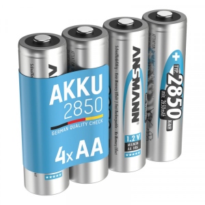 Акумулятор тип AA Ansmann AA 4 X 2850 mAh NiMH 1.2V PREMIUM (5035212)