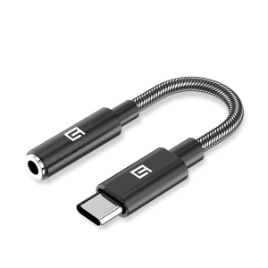 Перехідник аудіо Armorstandart USB Type-C Male to 3.5mm (mini-Jack) Female Black (ARM76887)
