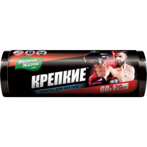 Пакет для сміття Мелочи Жизни 60 л 20 шт. (4823017400191) купити