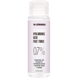 Тонік для обличчя Mr.Scrubber з гіалуроновою кислотою Hyaluronic Acid Face Tonic 0,7% 80мл