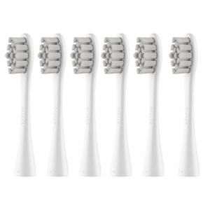 Насадка для зубної щітки Oclean P2S6 W06 Standard Clean Brush Head White 6 шт. (6970810552188)