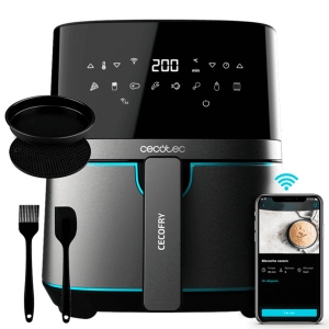 Уцінка - Мультипіч Cecotec Freidora de aire Cecofry Full InoxBlack 5500 Connected Pack (CCTC-03319)