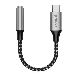 Перехідник аудіо Proove SoundMesh Type-C to 3.5mm (54804)