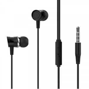 Навушники вкладиші дротові XO EP20 Black (00000013209)