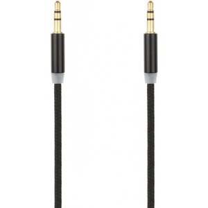 Кабель 3.5 мм -3.5 мм Gelius 3,5''-3.5'' 1 m Black