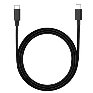 Кабель синхронізації даних Ikos USB Type-C-USB Type-C 1м Black (0008-DEC) ціни