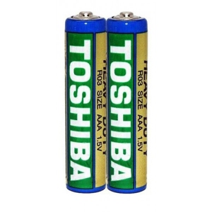 Батарейка тип AAA Toshiba R 3 1x2 шт. (0289497) купити