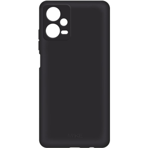 Чохол для смартфону MAKE for Xiaomi Redmi Note 12 Pro+ Skin Black (MCS-XRN12PPBK)