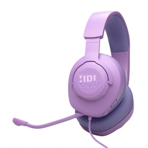 Гарнітура дротова ігрова JBL Quantum 100M2 Purple (JBLQTUM100M2PUR)