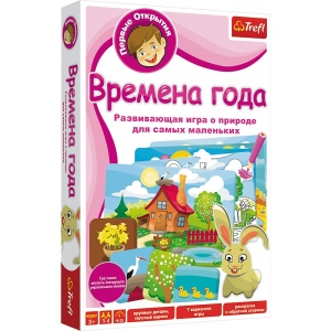 Настільна гра карткова (3-4 роки) Trefl Пори року/Серія: "Перші відкриття" (1104)
