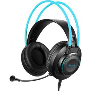 Гарнітура дротова A4tech FH200U Grey+ Blue