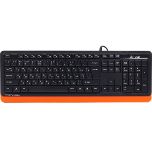 Клавіатура дротова A4tech Fstyler FKS10 Orange USB