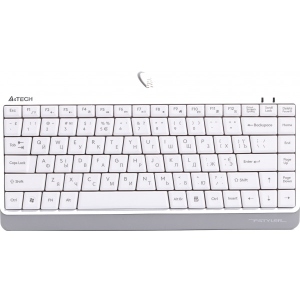 Клавіатура дротова A4tech Fstyler FKS11 White USB