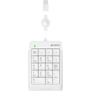 Клавіатура дротова A4tech FK13 (White)