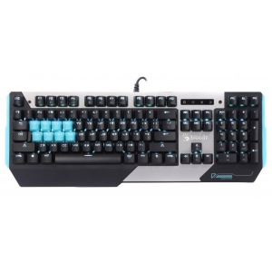 Клавіатура дротова ігрова A4tech B865 Bloody (Gun Grey) LK Blue