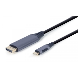 Кабель Cablexpert USB-C to DisplayPort 1.8m (CC-USB3C-DPF-01-6)