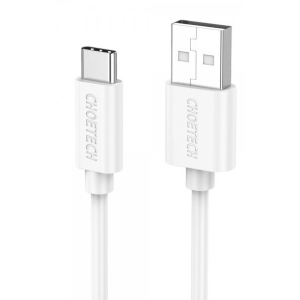 Кабель USB type A - USB type A Choetech USB 2.0 A-тато/C-тато 1m (AC0002-WH) порівняти ціни