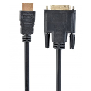 Кабель HDMI - DVI Maxxter HDMI на DVI 1 m (V-HDMI-DVI-1M)