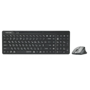 Клавіатура + миша бездротова A4tech Fstyler FG2400 Air Black