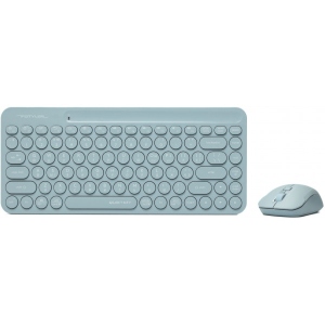 Клавіатура + миша бездротова A4tech Fstyler FG3200 Air Blue