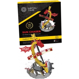Металевий конструктор Metal Time Sun Chaser Dragon Stand Clock (MT025)