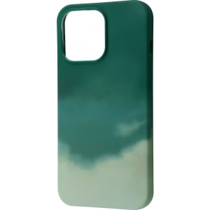 Чохол для смартфона WAVE Watercolor Case (TPU) iPhone 13 Pro (dark green/gray)
