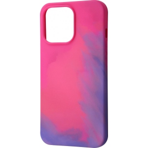 Чохол для смартфона WAVE Watercolor Case (TPU) iPhone 13 Pro Max (pink/purple)