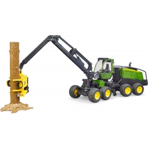 Наземна будівельна техніка BRUDER Харвестер John Deere 1270G з 1 колодою (41145)