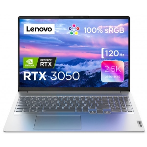 Ноутбук ігровий Lenovo IdeaPad 5 Pro 16ACH6 (82L500PPRA) Cloud Grey