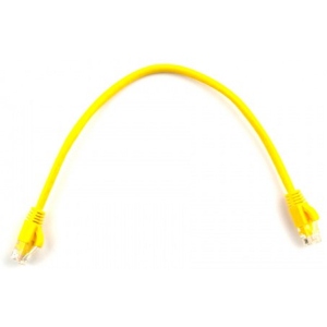 Кабель патч-корд Ritar RJ45 Cat.5e 0,3m Yellow (PCR-CU/0.3Yw / 4268)