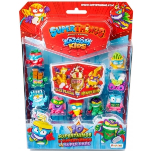 Набір ігрових фігурок SuperThings серії Kazoom Kids S1 - Крута десятка (PST8B016IN00)
