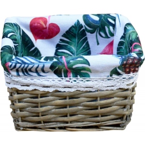 Корзина для зберігання Natural House Tropics 18х15х11 см (FB-53S) в каталозі