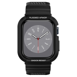 Ремінець для смарт-годинника Spigen 2в1 for Apple Watch 45mm/44mm Rugged Armor Pro Black (062CS25324)