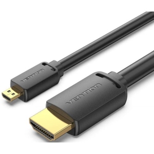 Кабель HDMI Vention HDMI M - mini M, 1.5 м V2.0 4K 60Гц (AGIBG)