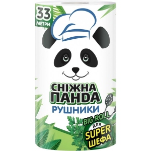 Рушники паперові Сніжна панда BIG ROLL 2сл, 1 шт. замовити в Україні