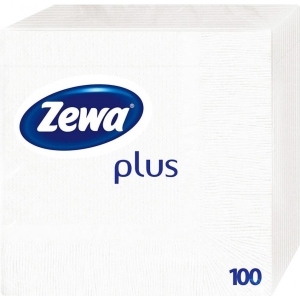 Серветки паперові Zewa Plus Napkins 100 (7322541138404)