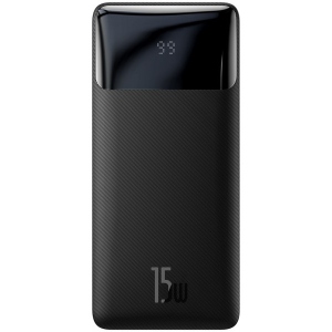 Батарея мобільна Baseus Bipow Digital Display 15W 10000mAh Black (32672)