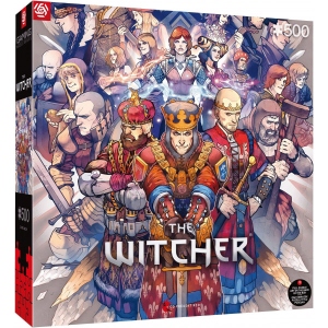 Пазли картонні (8 +) Good Loot The Witcher Northern Realms 500 шт. (5908305246756)