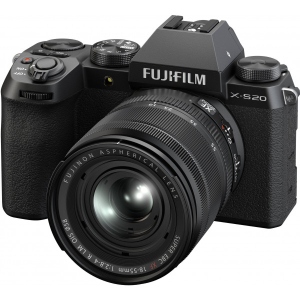 Фотокамера бездзеркальна Fujifilm X-S20++ XF 18-55mm F2.8-4.0 Kit Black (16782002)