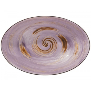 Блюдо Wilmax Spiral Lavander 25х16,5х6 см (WL-669740 / A)