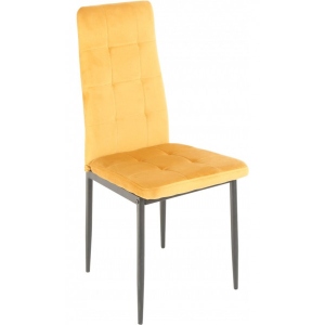Стілець кухоний GT Racer K-2010 Mustard Velvet