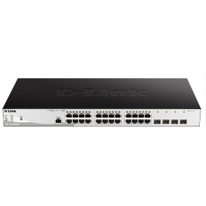Коммутатор локальної мережі (Switch) D-Link DGS-1210-28P/ME/B