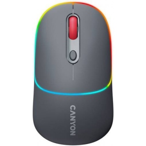 Миша бездротова Canyon MW-22 Dual Band RGB Wireless Dark Grey (CNS-CMSW22DG)