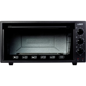 Піч електрична Lider 4823 Eco Black-Red купити в Україні