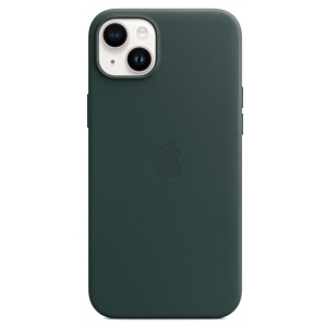 Чохол для смартфону Apple iPhone 14 Plus Leather Case with MagSafe - Forest Green (MPPA3)