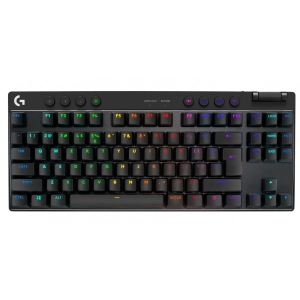 Клавіатура бездротова ігрова Logitech G Pro X TKL LightSpeed Black (920-012136)