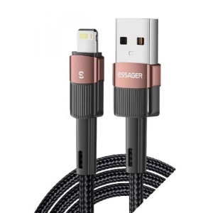 Кабель синхронізації даних Essager Star 6A Lightning USB 1m Brown (EXCL-XC12)