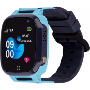 Дитячий годинник AmiGo GO008 Milky GPS WIFI Blue