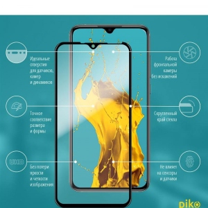 Захисне скло для смартфону Piko Xiaomi Mi 9 Lite Black Full Glue 0.3mm 2.5D (1283126494437)